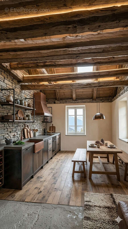 MAISON de maître à rénover - Briançon versant Sud - photo 14