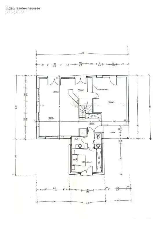 Piriac-sur-mer   maison familiale 158 m2   5 chambres   à 90 - photo 10