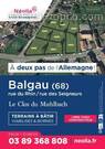 Terrain à BALGAU