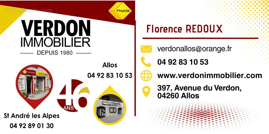 Appartement à ALLOS