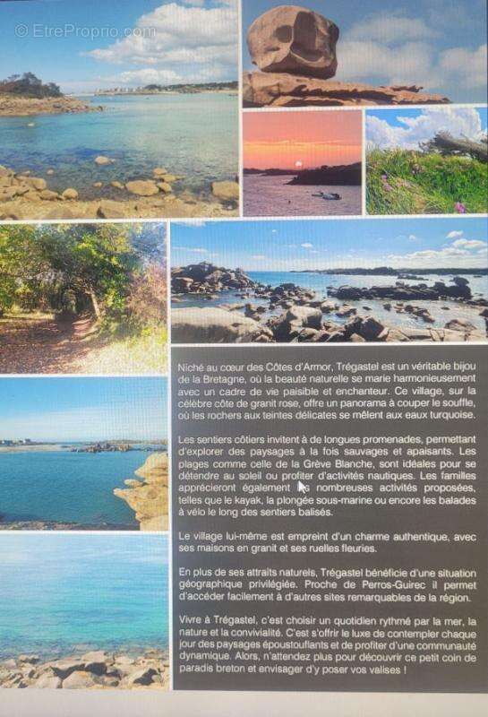 Terrain à TREGASTEL