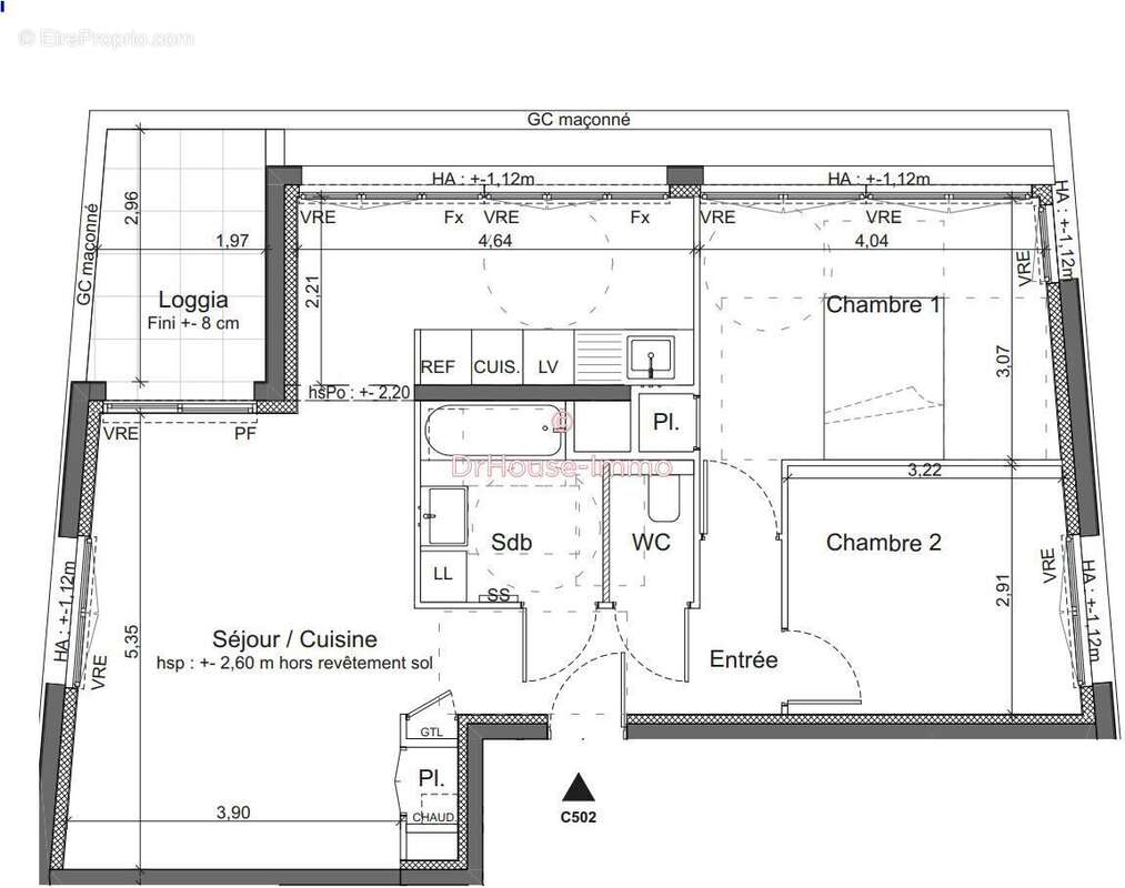 Appartement à MERIGNAC