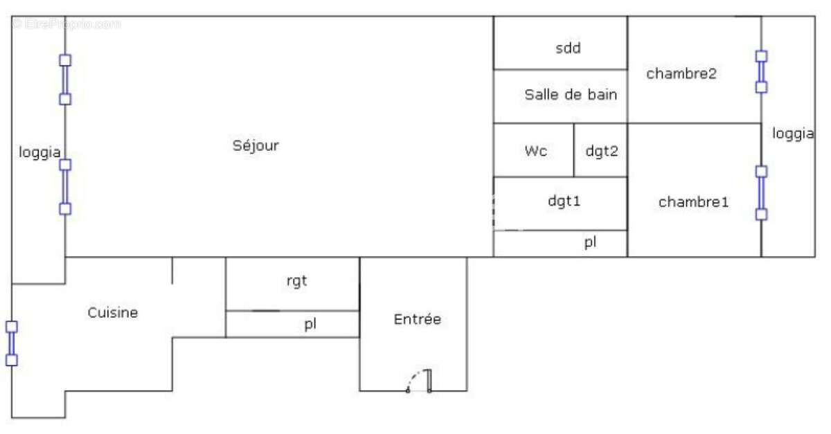 Appartement à RILLIEUX-LA-PAPE