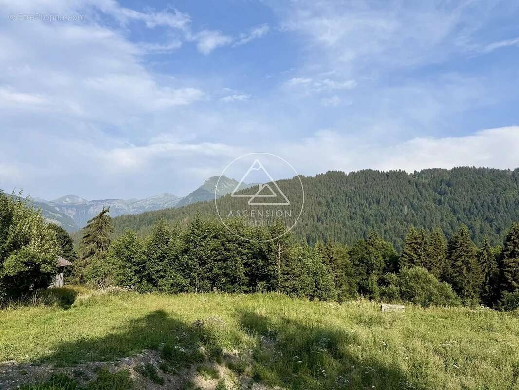 Rare terrain constructible avec vue panoramique aux Gets – Secteur des Ramus - photo 4