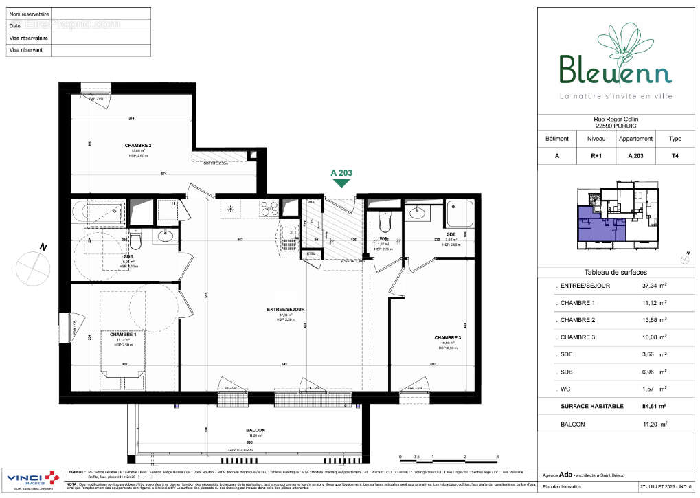 Appartement à PORDIC