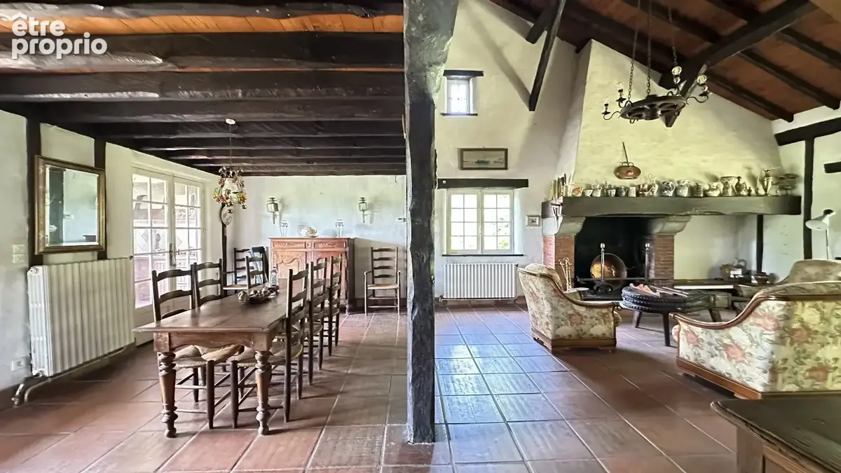 Maison landaise de caractère à vendre  Proche plages d'Hossegor, grand terrain, piscine - photo 4