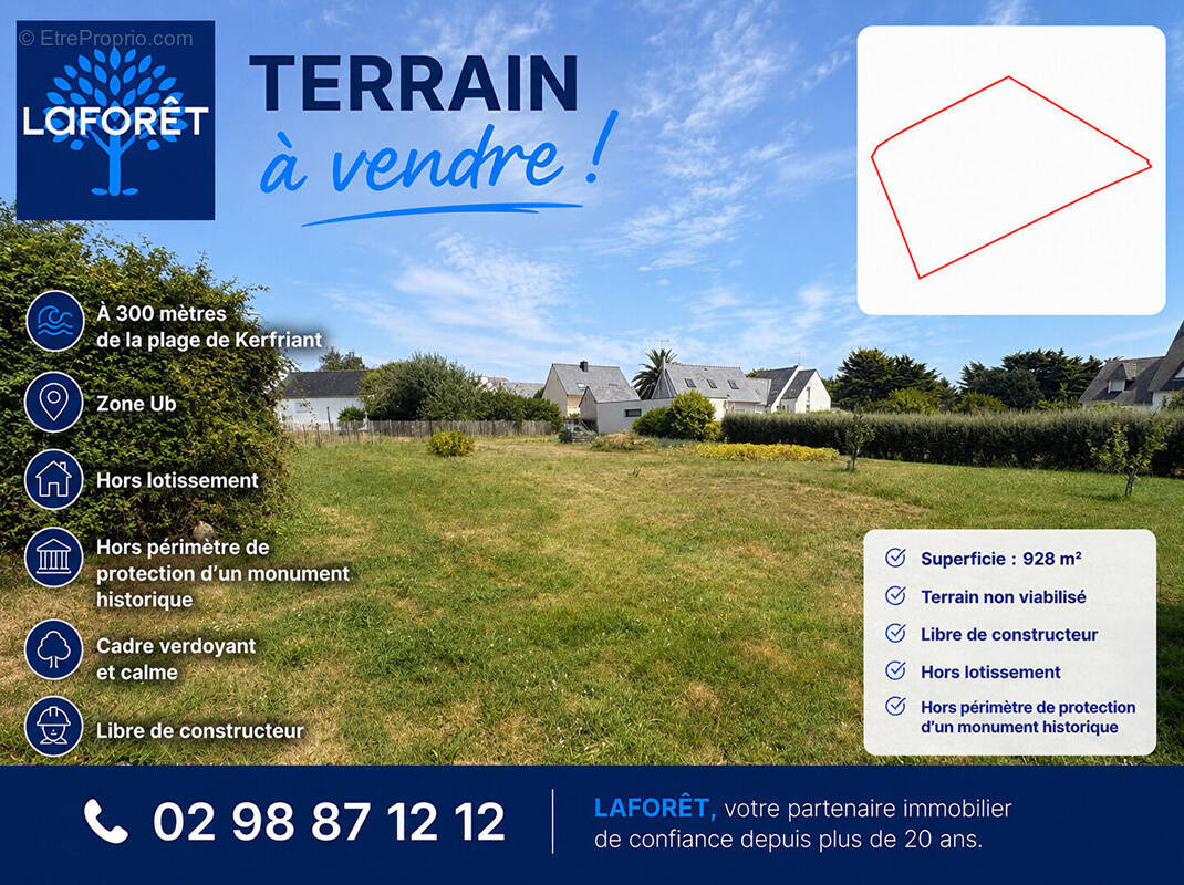 Terrain à LOCTUDY
