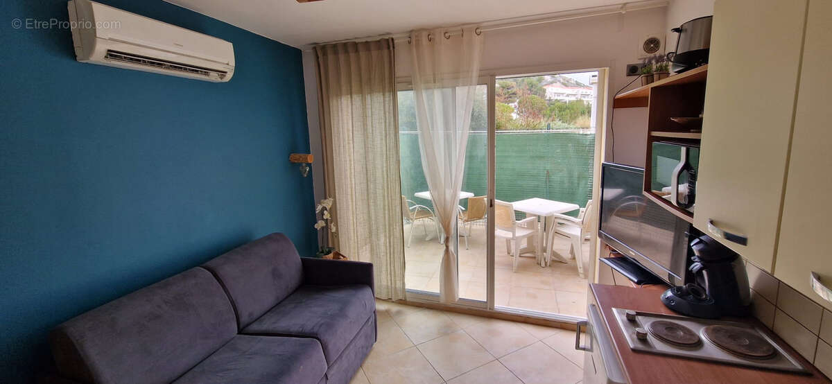 Studio + terrasse + parking privatif avec accès direct plage du rouet - photo 4