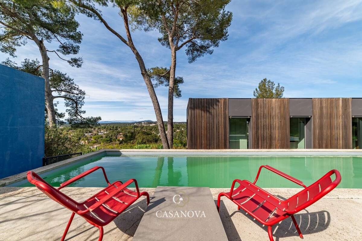 Villa contemporaine de plain-pied avec piscine et grand terrain à Castelnau-le-Lez - photo 4