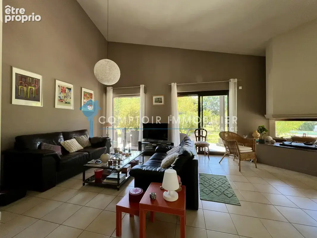 Maison d'architecte-Terrain arboré 5000m2-Piscine - photo 4
