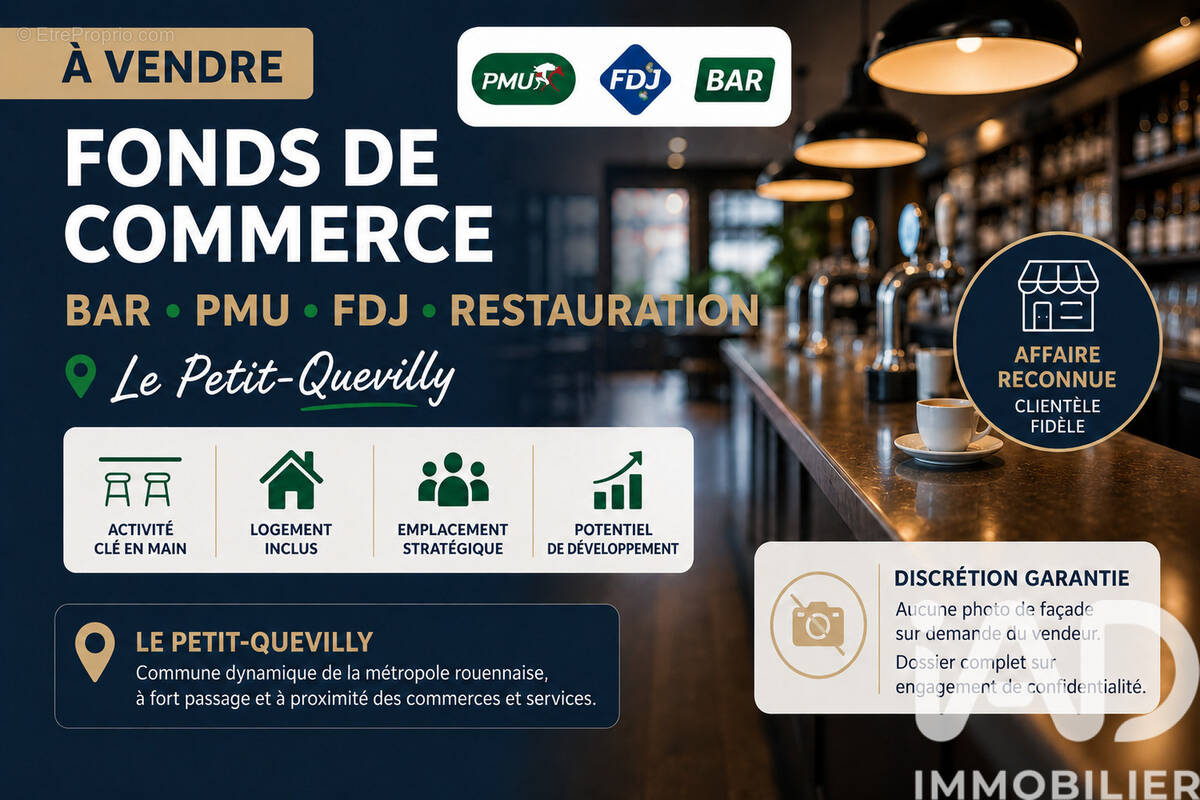 Photo 1 - Commerce à LE PETIT-QUEVILLY