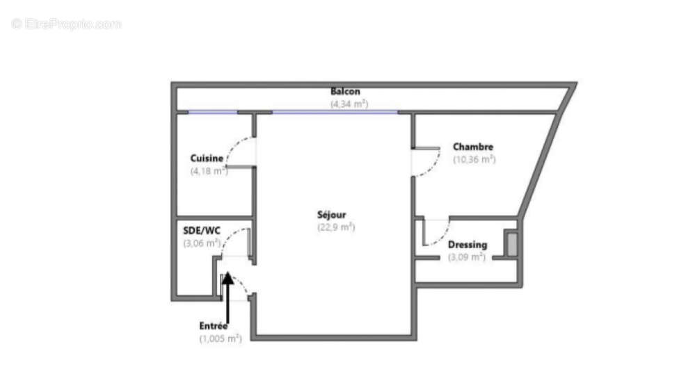 Appartement à AUBERVILLIERS