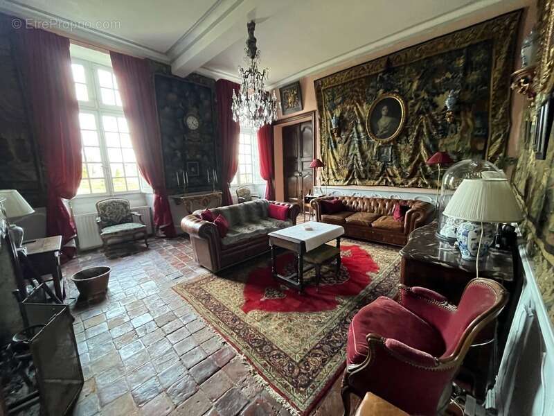 ELEGANT CHATEAU XVIIIs, sans travaux, sur 1 hectare clos de murs, jardin paysagé, chapelle, orangerie, dépendances, pour famille - photo 65