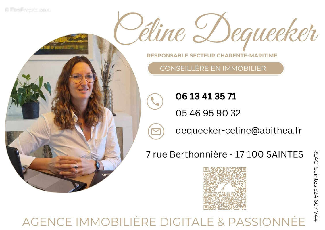 Maison à NIEUL-LE-VIROUIL