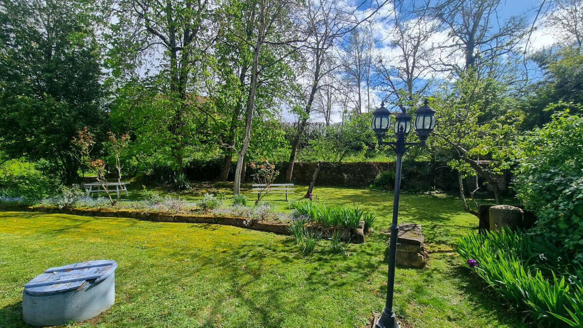 jardin - Maison à LERAN