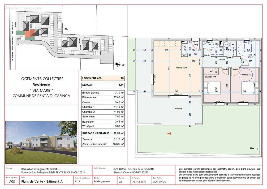 Programme Neuf 72m² à penta-di-casinca - photo 5