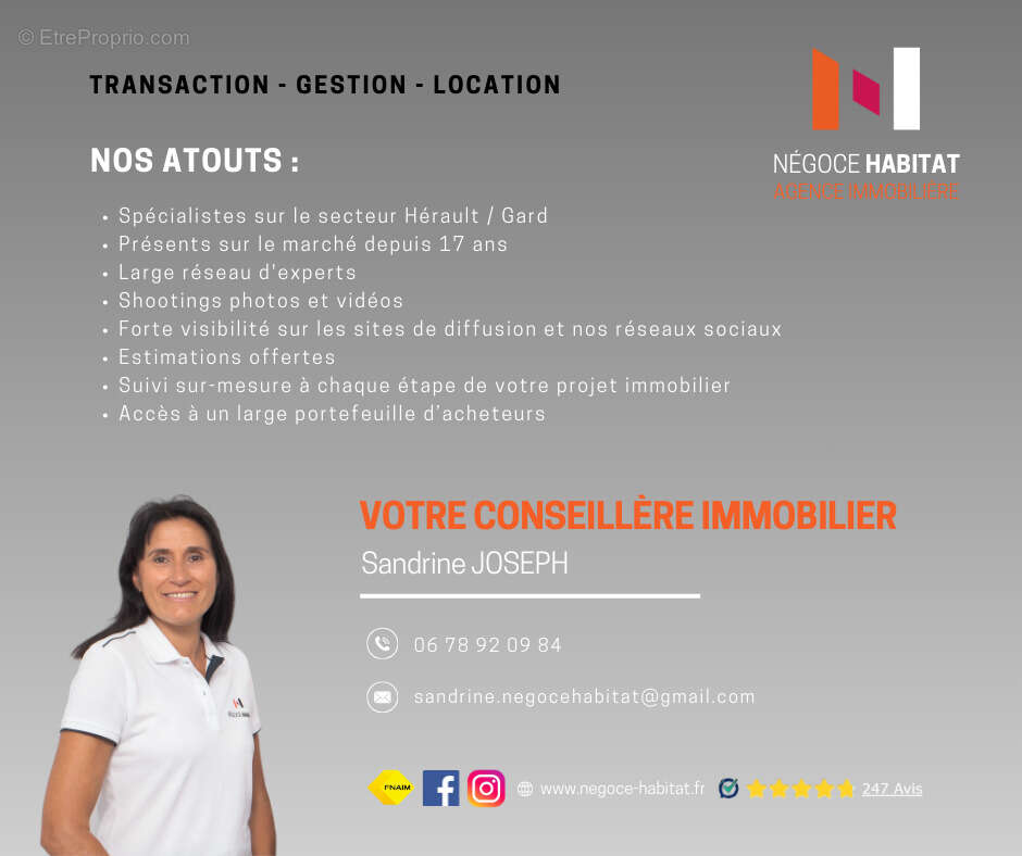 Terrain à SOMMIERES