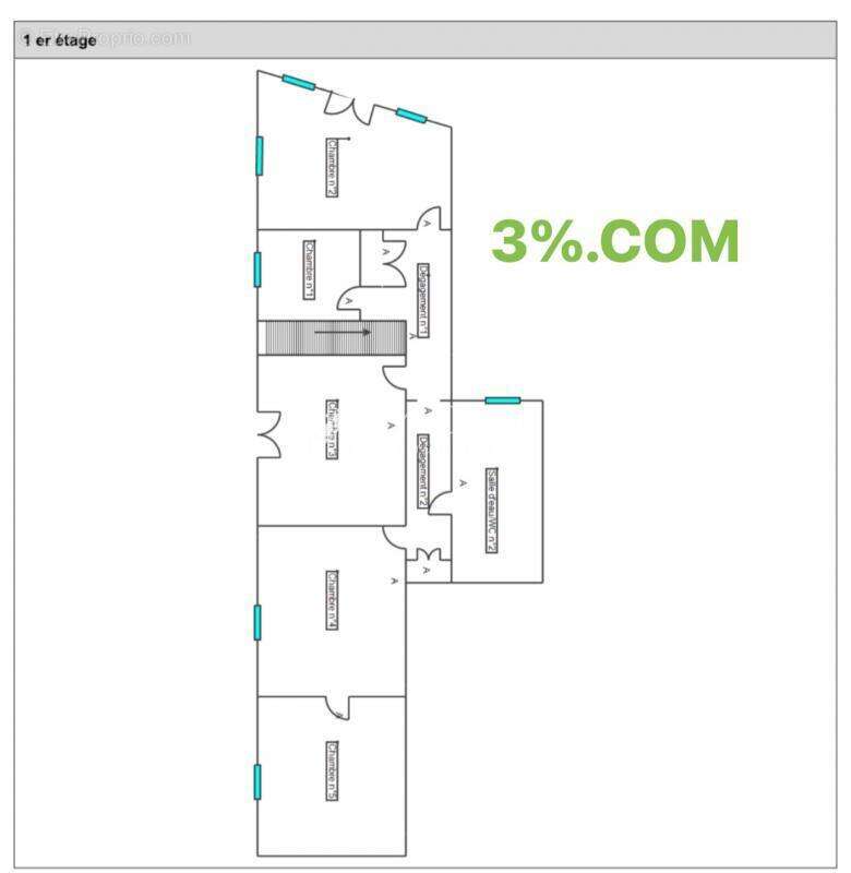3%COM Grand Duplex de 160m2 avec 5 chambres et un garage - photo 13