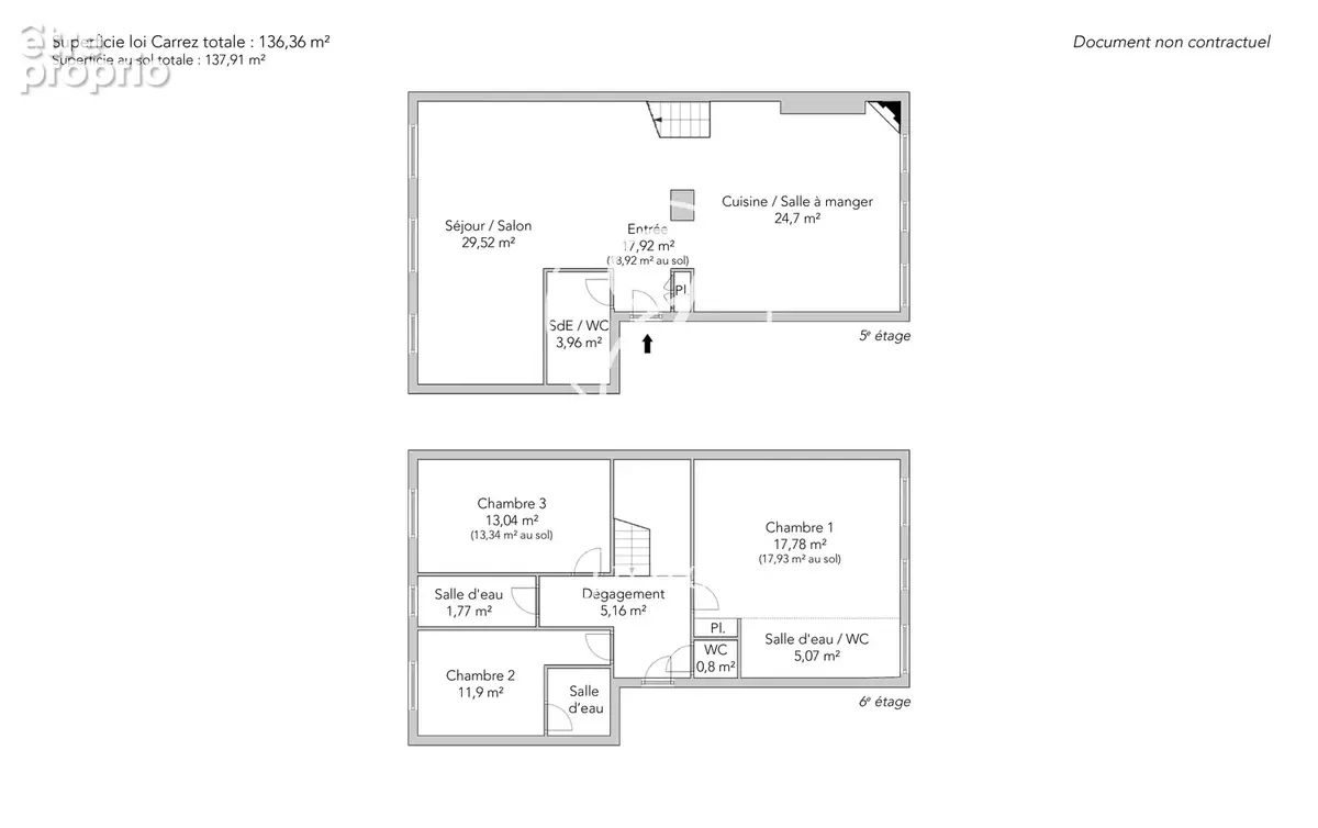 Paris 16e - JASMIN / AUTEUIL - Appartement - 5 pièces - 136,36m² Carrez - 3 chambres - photo 23