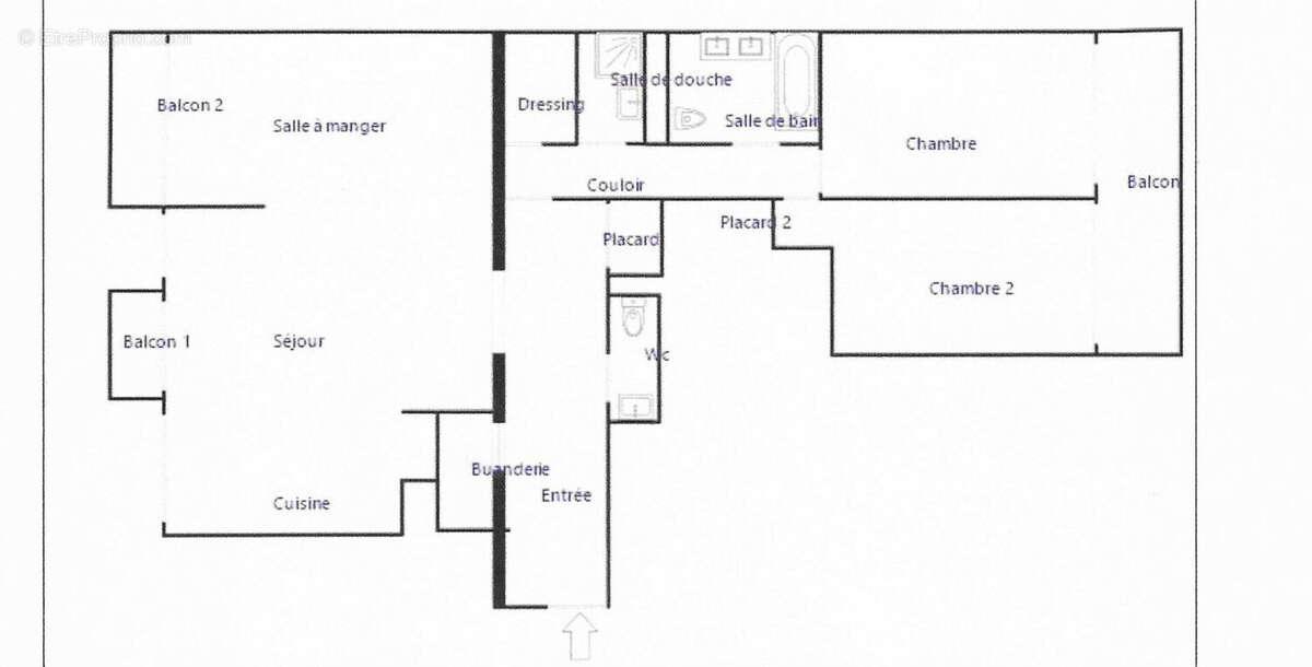 Appartement à PARIS-16E