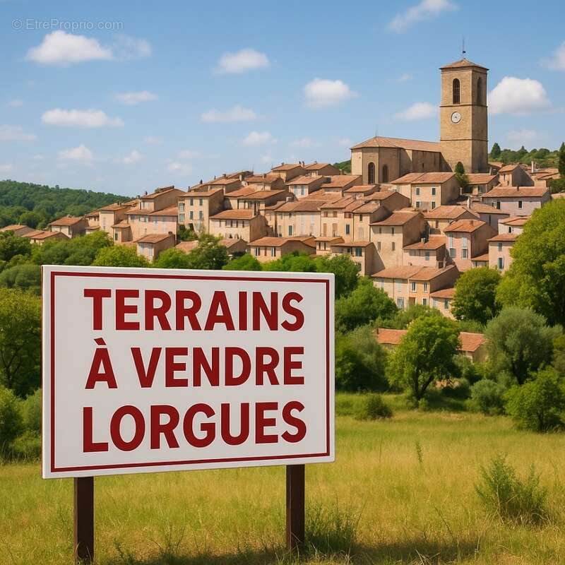 Terrain à LORGUES