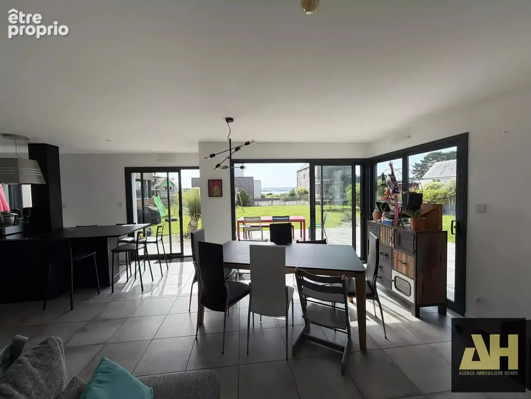 Exclusivité plougastel daoulas - maison d'architecte- 158 m2-petite vue mer- 5 ch - photo 9