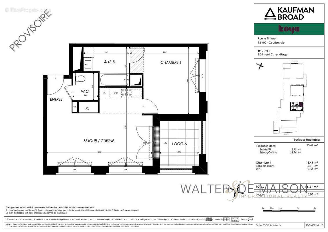 Appartement à COURBEVOIE