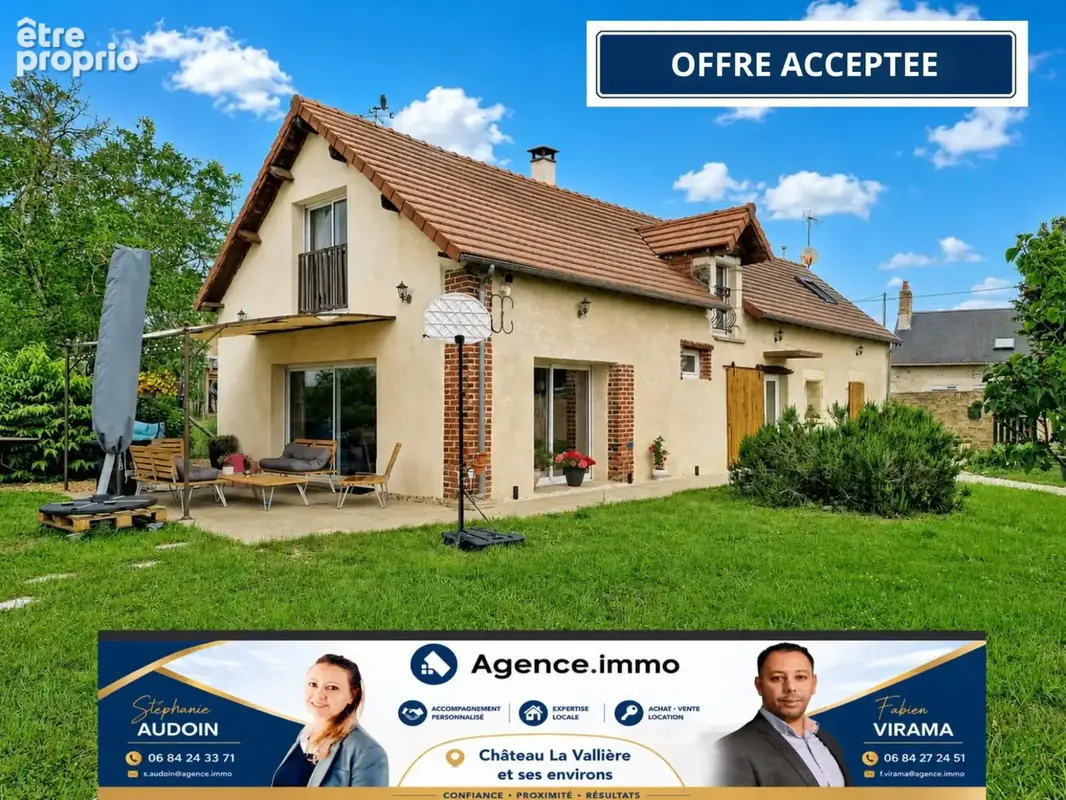 Maison à CHATEAU-LA-VALLIERE