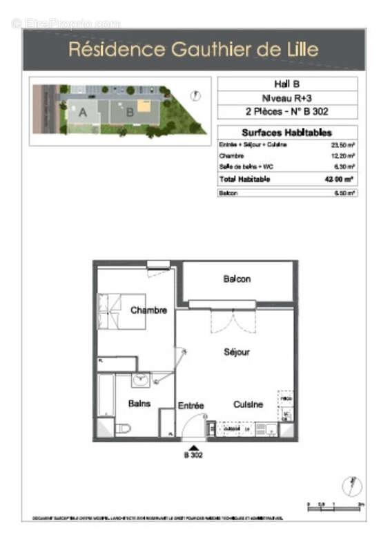 Appartement à RONCHIN