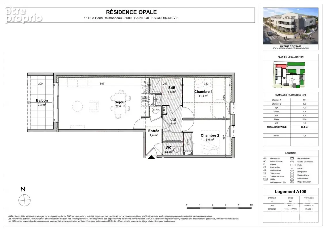 Photo 1 - Appartement à SAINT-GILLES-CROIX-DE-VIE