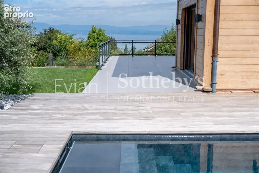 PROCHE VIAN : A PUBLIER Chalet récent avec vue lac - photo 18