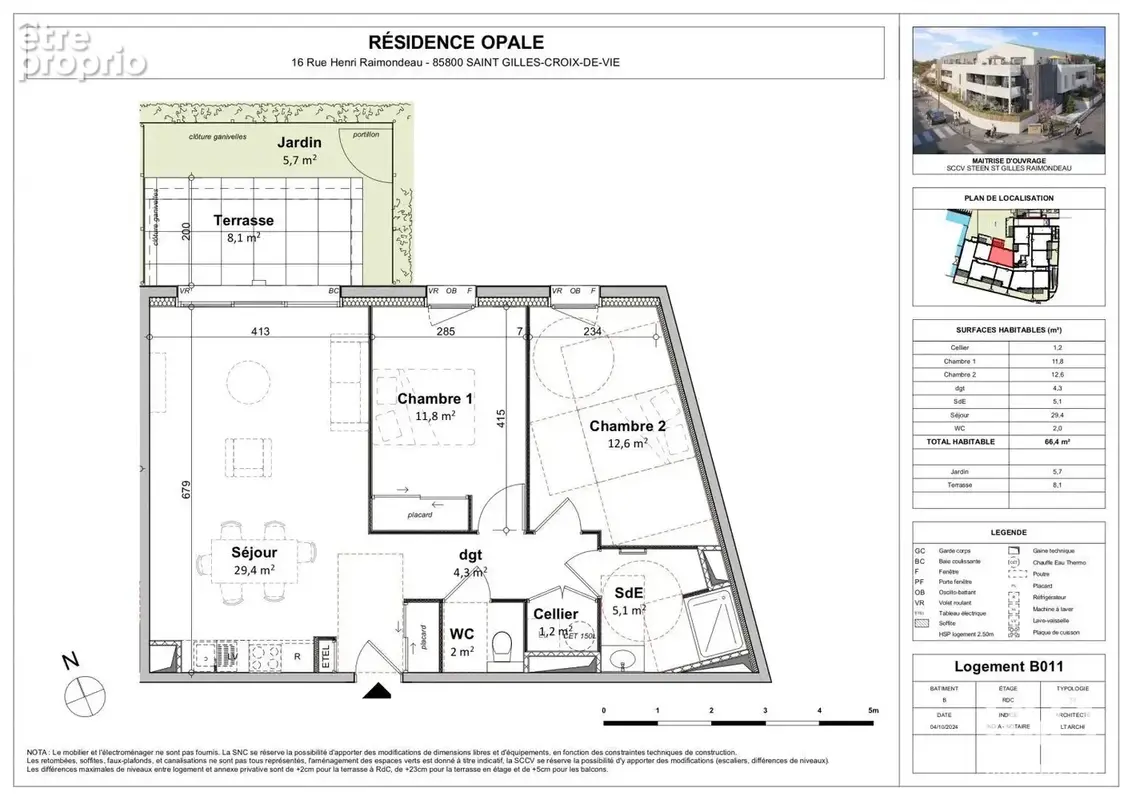 Photo 1 - Appartement à SAINT-GILLES-CROIX-DE-VIE