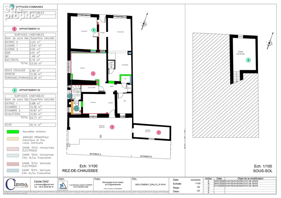 ENNERY - Secteur privilégié Appartement Rez De Jardin Lot 1 - photo 7