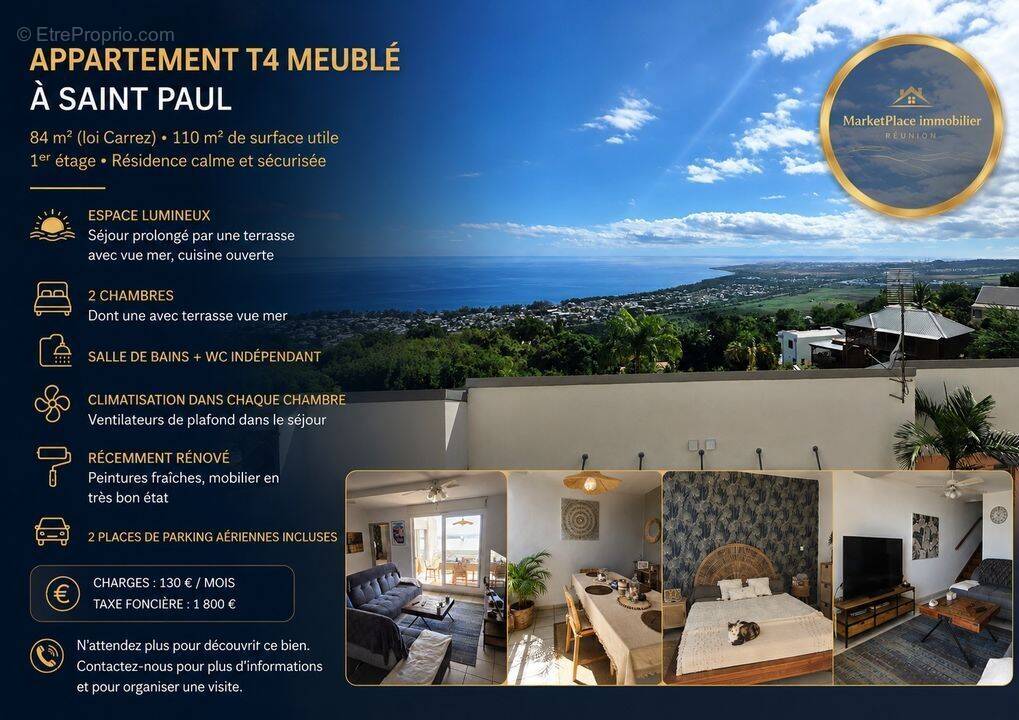 Appartement à SAINT-PAUL