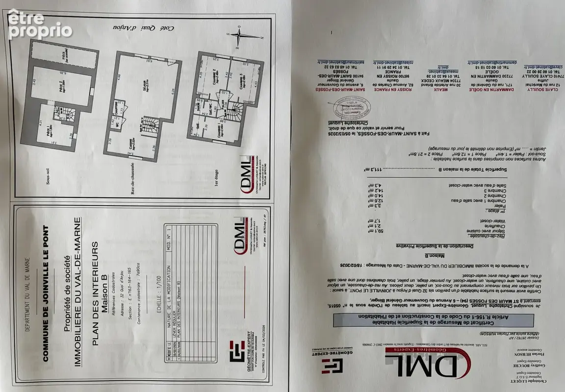 Quartier privilégié de Polangis, maison de 111 m2 avec berge privative - photo 14
