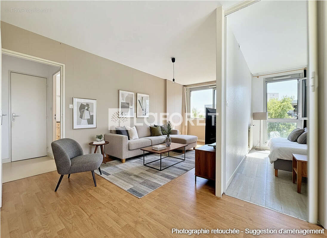 Appartement T2 Angers 51 m2 - photo 3