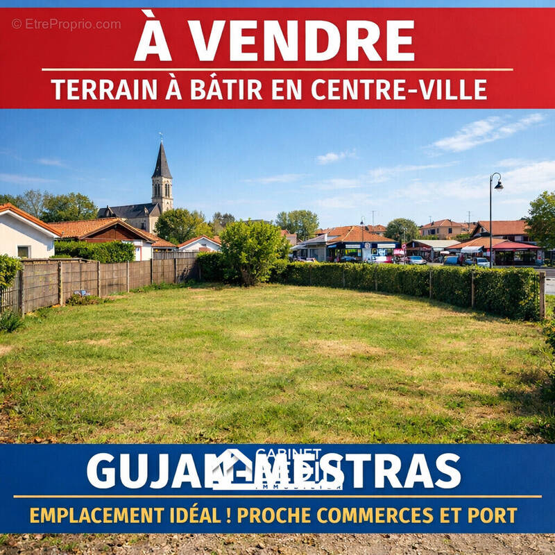 Terrain à GUJAN-MESTRAS