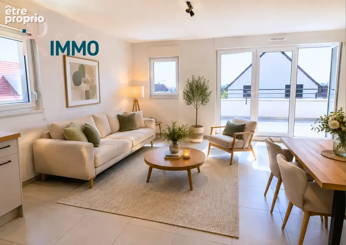 Appartement 4 pièces 74 m² à vendre à Rouffach (68250) - photo 2