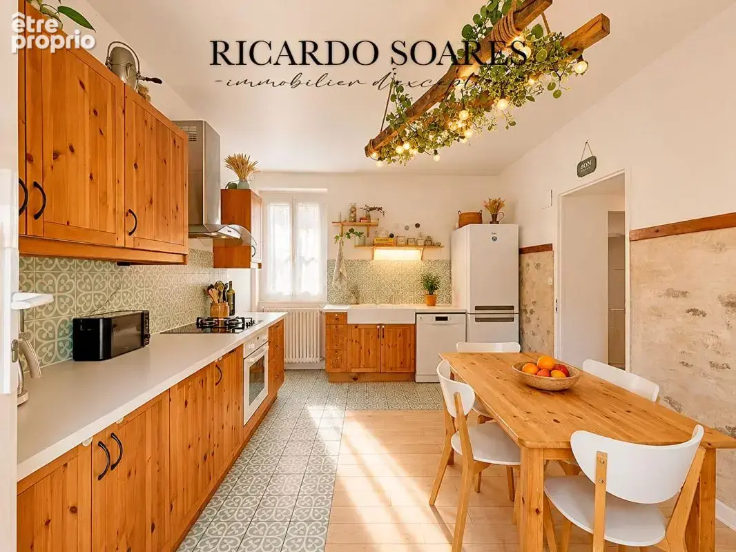 Vemars 95470 - maison de caractère 115m2 au sol / 3 chambres / garage 50m2 / magnifique jardin / cave - photo 7
