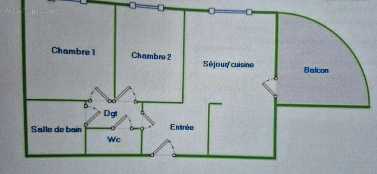 Appartement 59 m² à Toulouse  - photo 2