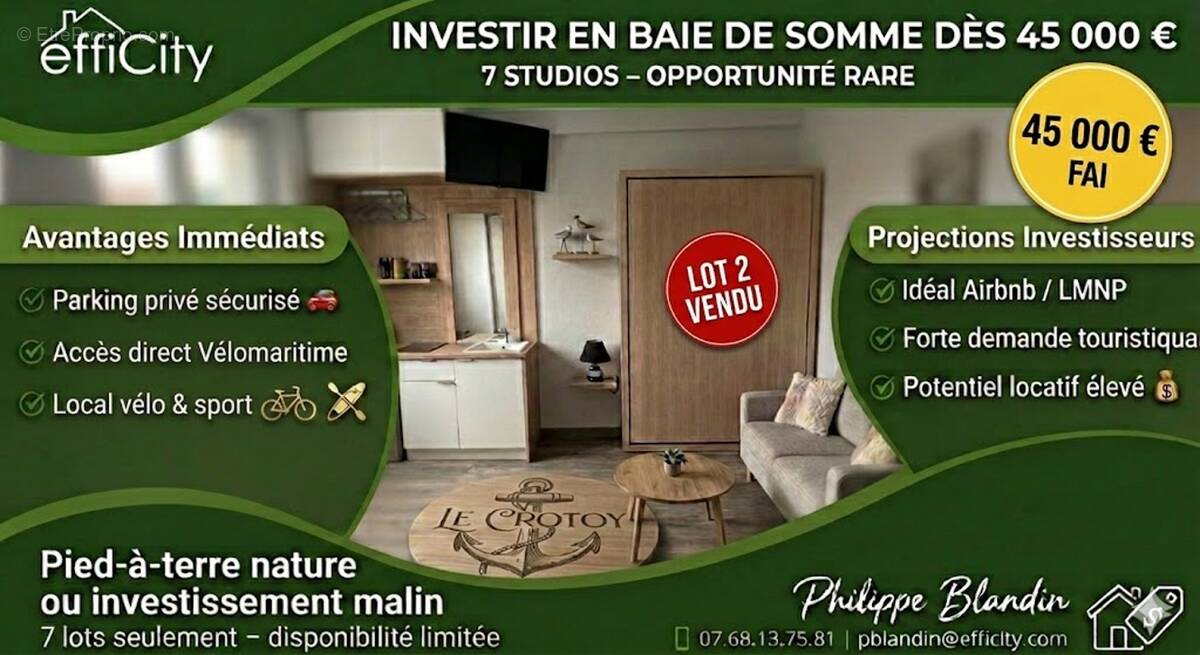 Appartement à LE CROTOY