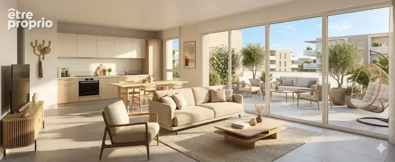 Superbe T3 de 67m² avec Terrasse d'Angle – Résidence Béziers - photo 2