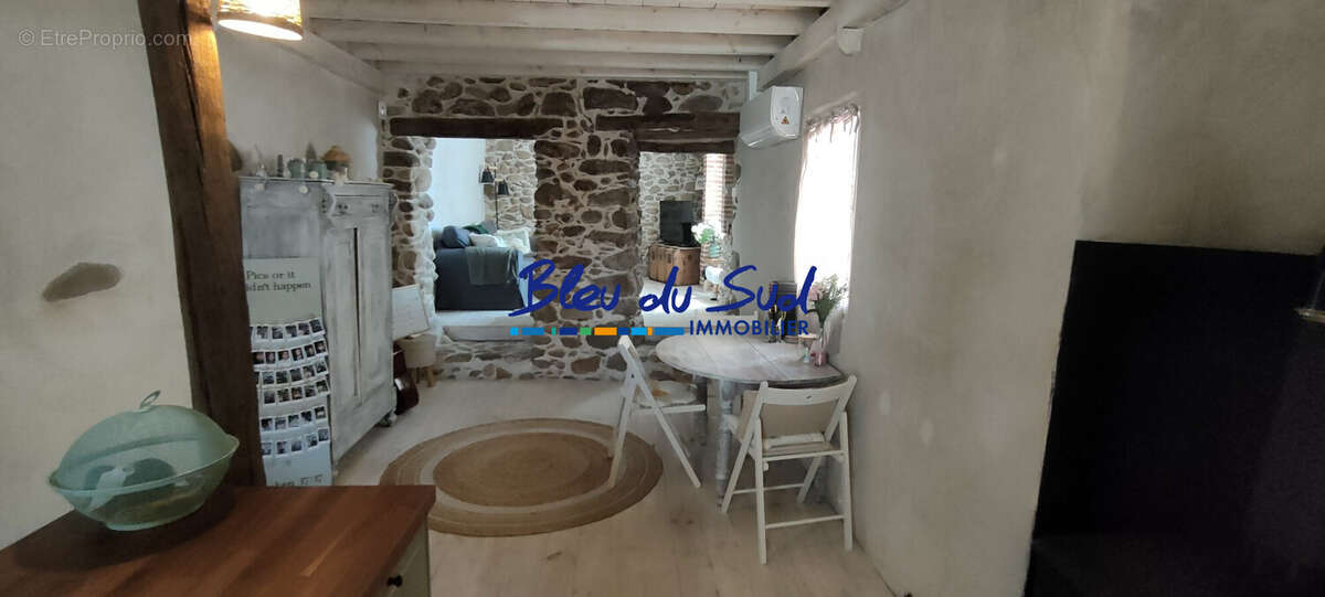 salle à manger - Maison à PRADES