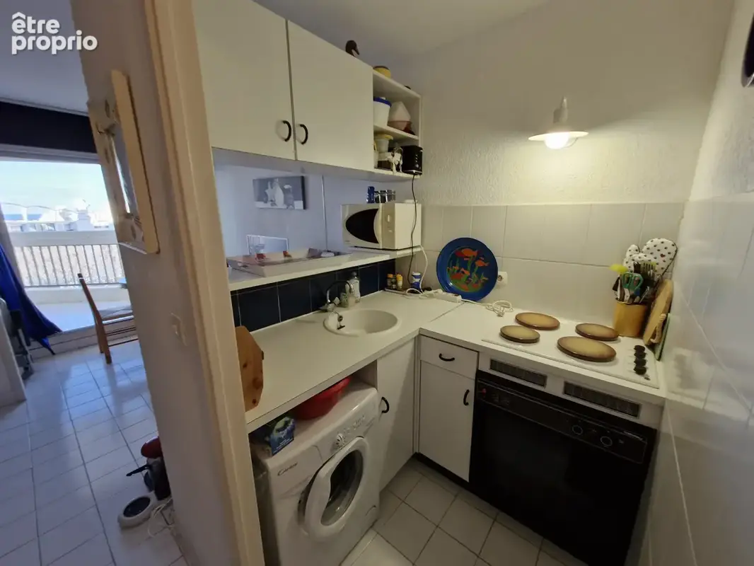 Studio cabine avec parking dernier etage vue sur mer - photo 6