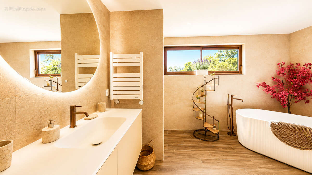 Villa contemporaine rénovation 2026 vue mer  garage piscine saint-aygulf - photo 11