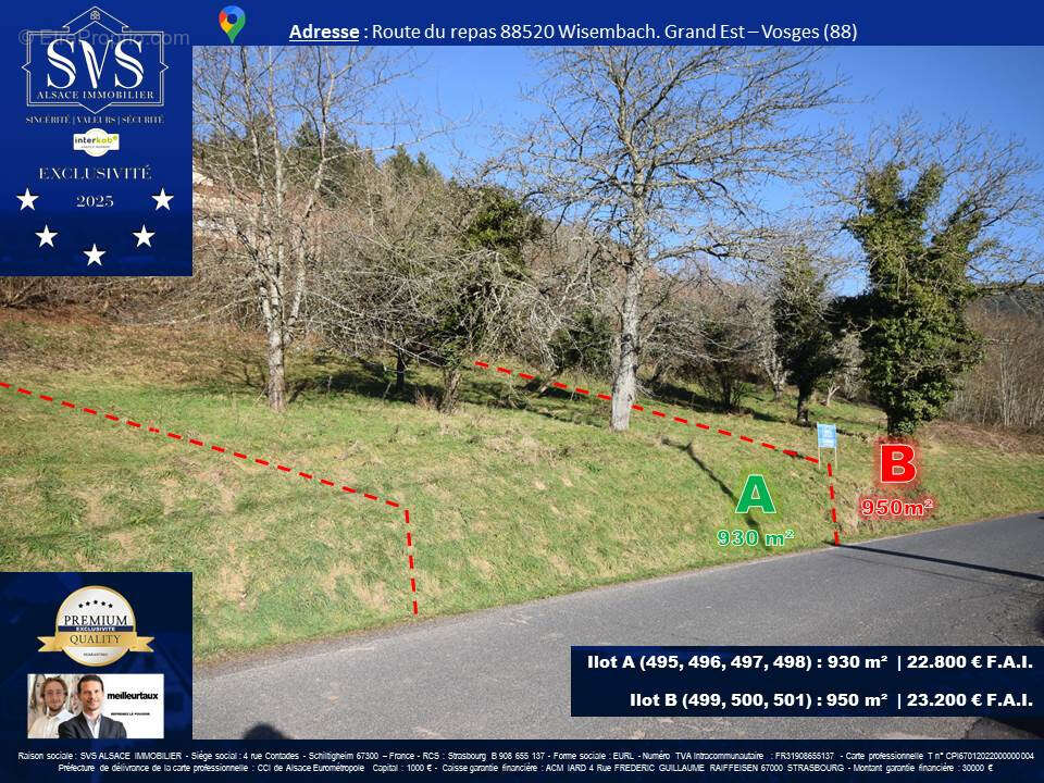 Terrain à WISEMBACH