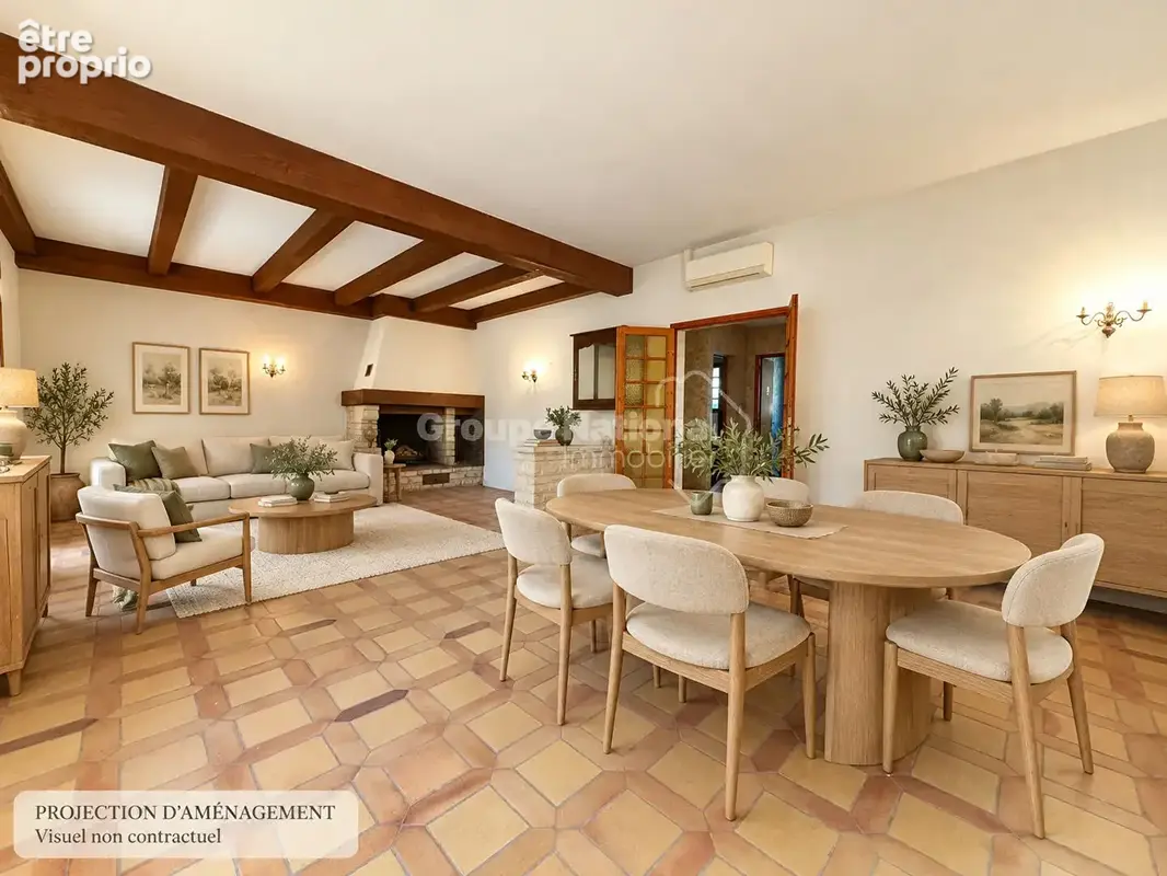 Maison de caractère de 136 m² - 3 chambres - Terrain de 1 862 m²  - Pélissanne - photo 5