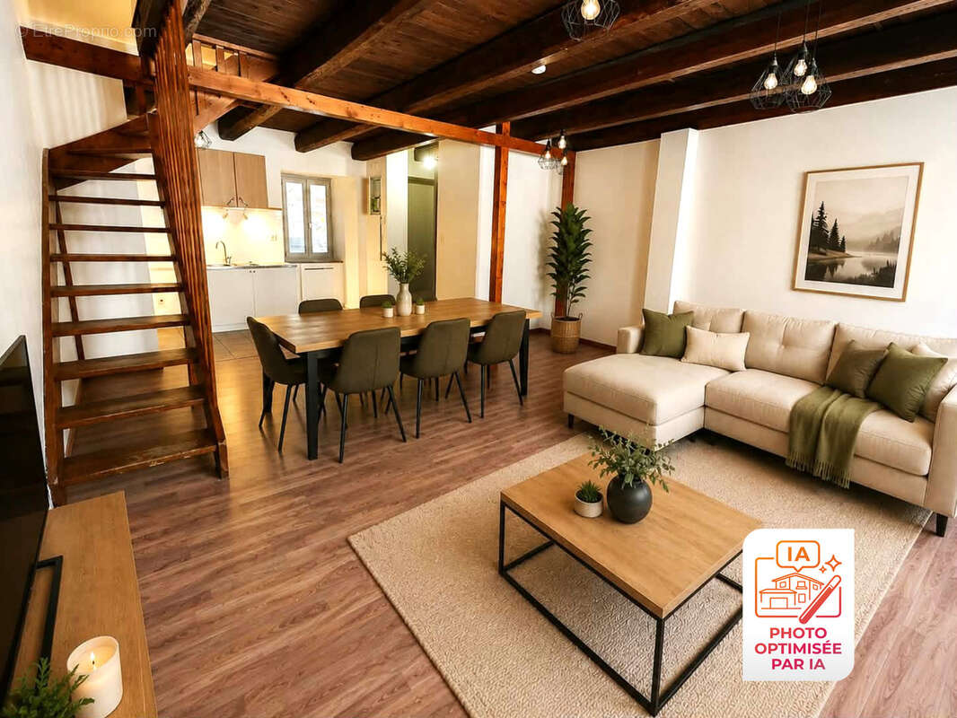 Appartement T4 de caractère, 3 chambres, cave - photo 8