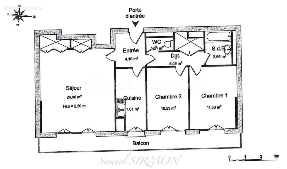 Appartement à L'ILE-SAINT-DENIS