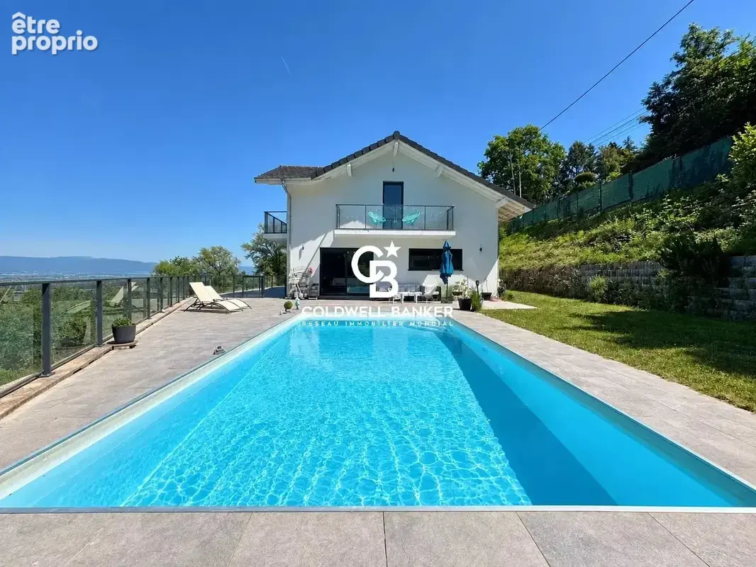 Villa contemporaine 280 m² avec piscine et vue panoramique sur Genève - photo 2